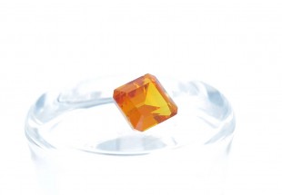 Safira Laranja em talhe Octogonal 8,55ct