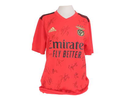 Camisola Oficial de Jogo do Sport Lisboa e Benfica do CHIQUINHO 19 Autografada