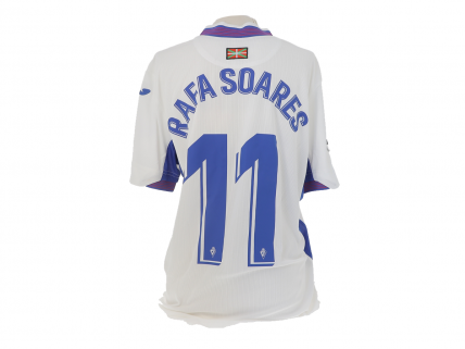 Camisola Oficial de Jogo do Sociedad Deportiva Eibar RAFA SOARES 11