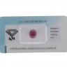 RUBI PINKISH RED, 3.09 CT