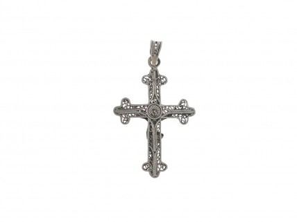 Cruz de Cristo em PRATA 925 e FILIGRANA