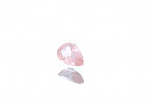  QUARTZO Natural Rosa em talhe Lágrima 1.85ct