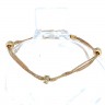 Pulseira 3 fiadas em OURO 19,2K