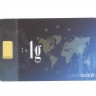 Cartão CashGold com Lingote em OURO Fino 999,9 de 1g