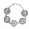 Pulseira em PRATA 925 - AMORE