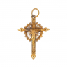 Crucifixo em OURO 19,2K - FILIGRANA