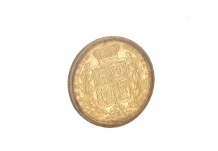 Libra de OURO de 22K - edição Victoria - 1872