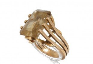 Anel em OURO 18K - CITRINO