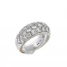 Anel em OURO 18k - 28 DIAMANTES