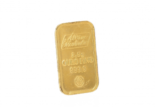 Lingote de 2,5g em Ouro de 24K (999.9)