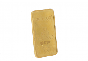 Lingote de 10g em Ouro de 24K (999.9)