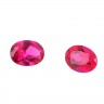 2 RUBIS 3,05ct