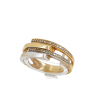 Anel em OURO 18K - 36 DIAMANTES