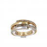 Anel em OURO 18K - 36 DIAMANTES