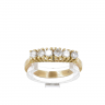 Anel em OURO 18K - 6 DIAMANTES