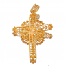 Crucifixo em OURO 19,2K - FILIGRANA