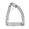 L778-006 Pulseira em PRATA 925 - 3 DIAMANTES