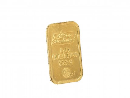 L778-014 Lingote de 2,5g em Ouro de 24K (999.9)