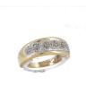 Anel em OURO 18K - 30 DIAMANTES