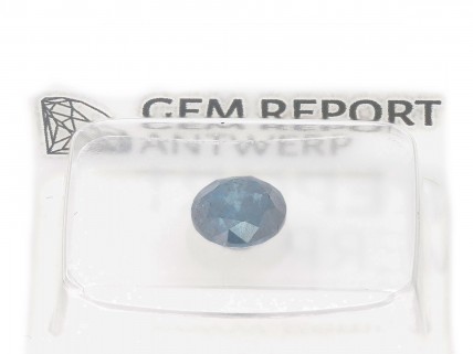 DIAMANTE FANCY DEEP BLUE - 1.07CT / I2