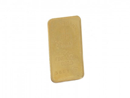 Lingote de 5g em Ouro de 24K (999.9)