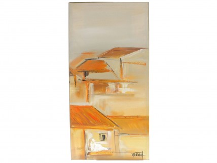 VIEIRA ( n. 1966  ), Original,Óleo sobre tela,  assinado.