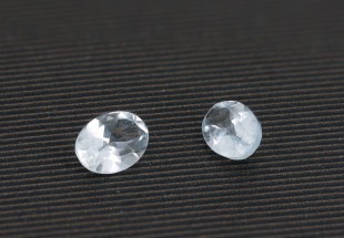 2 Águas Marinhas Naturais Azuis 1.28ct