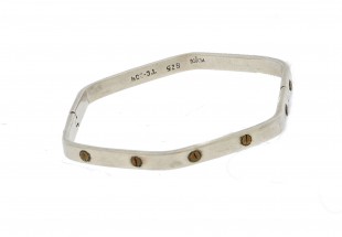 Bracelete em PRATA 925 e OURO